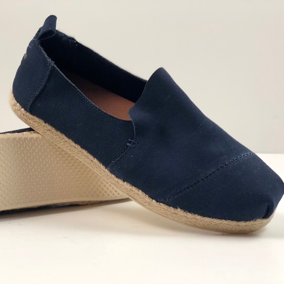 toms alpargata navy